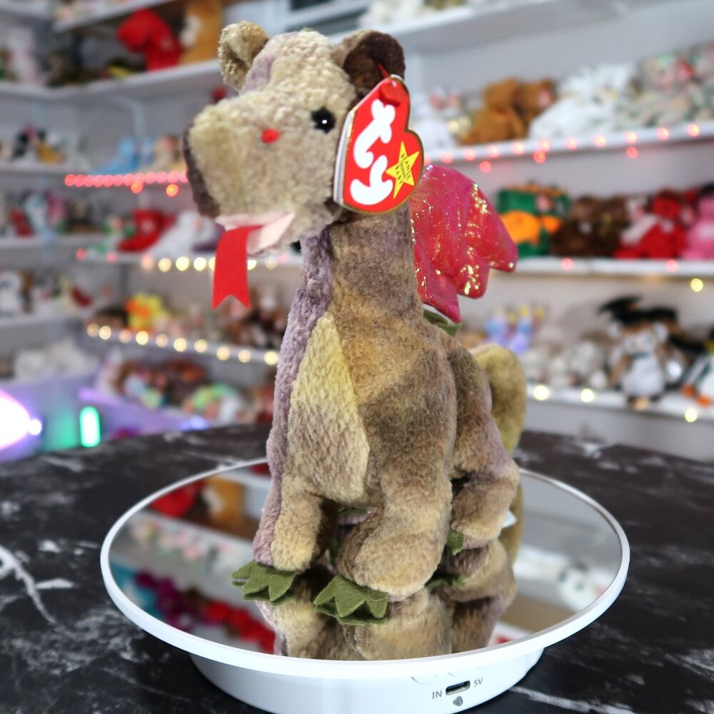 Ty Beanie Baby - Scorch the‎ Dragon | MWMT - New Mint Tags | Rare | Vintage